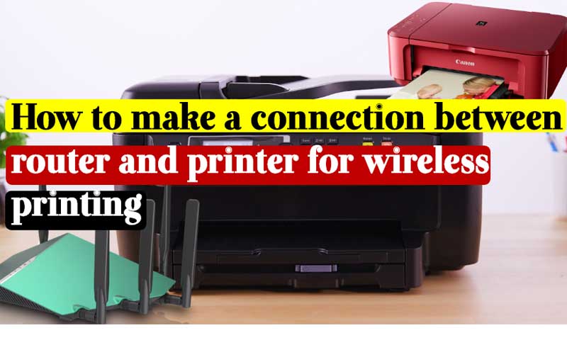 connect printer wirelessly